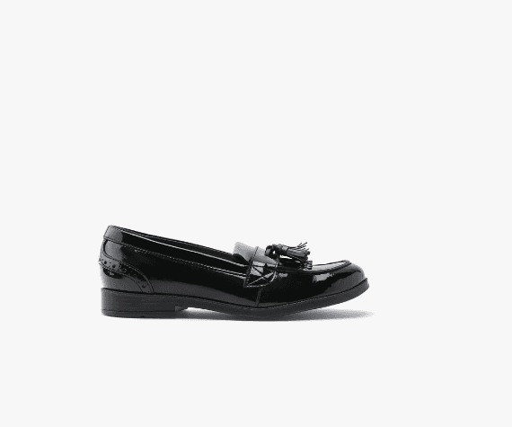 Start Rite Children s Sketch Patent Loafer Shoes Black 1 F 52 00